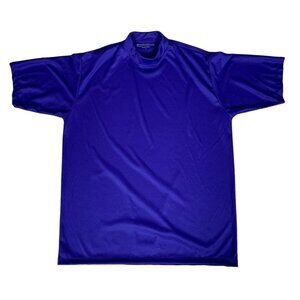 Diamond Golf Shirts Purple T-Shirt Made in the USA Size Large